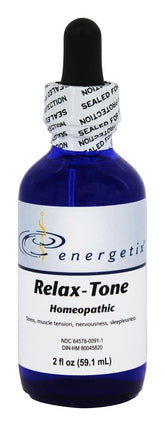 Energetix botella frontal 2 oz mostrando etiqueta clara y dosis segura