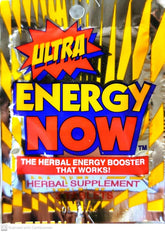 Energy Now frente del paquete mostrando 24 unidades y portabilidad