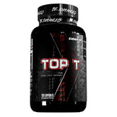 Enhanced Top T vista frontal del envase, diseño claro y profesional