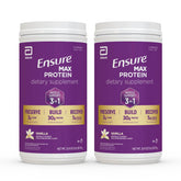 Ensure envase frontal que muestra proteína y beneficios visibles