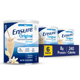 Ensure envase frontal sabor vainilla mostrando la marca y tamaño útil para compras