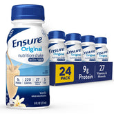 Ensure envase frontal vainilla mostrando la marca y conveniencia