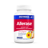 Enzymedica Allerase frente del empaque mostrando la marca y beneficio respiratorio