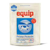 Equip envase frontal mostrando diseño y proteína pura