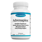 EuroMedica Adrenaplex frasco 120 cápsulas, presentación clara y segura