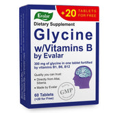 Evalar envase frontal mostrando Glycine Forte y beneficio comodidad