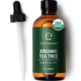 Eve Hansen botella frontal de aceite de árbol de té para rutinas naturales