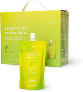 E EVERYDAZE empaque frontal uva verde mostrando caja y beneficio portátil