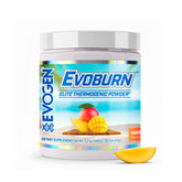 Evogen Evoburn envase frontal mostrando etiqueta clara y beneficio termogénico