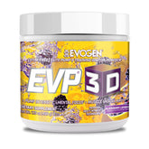 Evogen EVP-3D frente del envase mostrando diseño y sabor