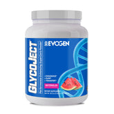Evogen GlycoJect frontal del envase muestra sabor sandía y beneficios energéticos