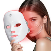 Facego máscara frontal mostrando cobertura facial y comodidad