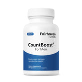 Fairhaven Health envase frontal mostrando la marca y beneficios principales