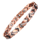Fashtour pulsera corazón vista frontal elegante y femenina