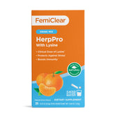 FemiClear envase principal mostrando sobres listos para llevar y conveniencia