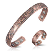Feraco brazalete frontal vintage mostrando elegancia y ajuste cómodo
