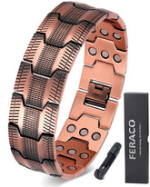 Feraco caja de presentación elegante mostrando la pulsera como regalo