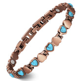 Feraco pulsera vista frontal con diseño Bohemia y beneficio estético