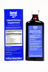 Ferrol frasco frontal mostrando el envase y la capacidad de 500 ml