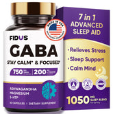Fidus frente del empaque mostrando fórmula 1050 mg y beneficios calmantes