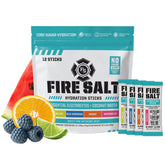 Fire Science Nutrition empaque frontal visible, fácil identificación y transporte