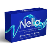 FITBIOMICS Nella envase frontal mostrando la marca y beneficio digestivo