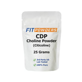 FitPowders bote frontal con etiqueta clara y beneficios visibles