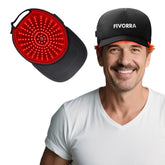 FIVORRA gorra vista frontal mostrando cobertura completa y comodidad