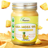 Fleamart gel de sea moss frontal, envase visible y presentación natural