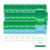 Fleet frontal del envase mostrando el diseño y beneficio de alivio rápido