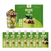 FLIMEAL empaque frontal matcha mostrando sabor y conveniencia