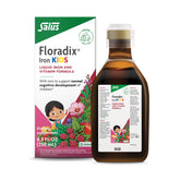 Floradix frasco frontal mostrando la presentación y beneficio fácil de tomar