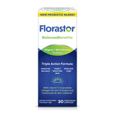 Florastor frasco frontal mostrando 30 cápsulas y diseño claro