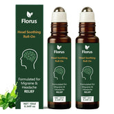 Florus roll on vista frontal mostrando envase y etiqueta claramente