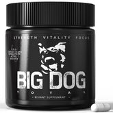 FMRFMR Big Dog Total vista frontal mostrando el envase y beneficio práctico