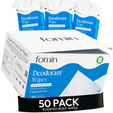 FOMIN frente del empaque mostrando 50 unidades y ventaja viaje