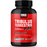 Force Factor frasco frontal con etiqueta visible y dosis clara