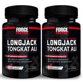 Force Factor botella frontal mostrando diseño y beneficios visibles