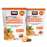 Force Factor frontal del empaque mostrando 120 soft chews y beneficios