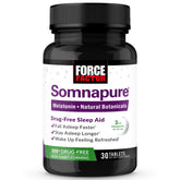 Force Factor empaque frontal mostrando el producto y beneficio de sueño calmado