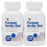 Forever Living Arctic Sea frontal del envase mostrando el diseño y la cantidad, fácil identificación