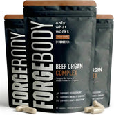 FORGEMEN botella frontal del producto que muestra diseño y duración de 3 meses
