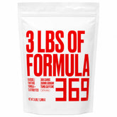 Formula 369 frente del envase mostrando diseño y tamaño 3 lb, ideal para resistencia