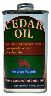Fox Creek Naturals frasco delantero de 8oz mostrando etiqueta y cierre, confianza artesanal