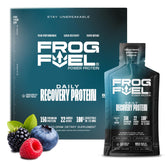 Frog Fuel frontal del pack berry mostrando presentación práctica y lista para llevar