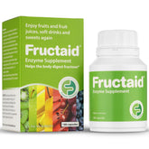 Fructaid envase frontal mostrando etiqueta y ventaja digestiva