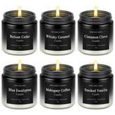 Furnizone pack frontal mostrando las seis velas elegante y listo para regalo