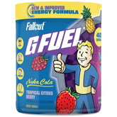 G Fuel envase frontal Nuka Cola mostrando diseño y ventaja energizante