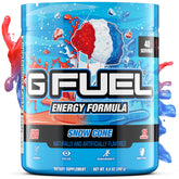G Fuel envase Snow Cone frontal mostrando presentación y marca