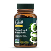 Gaia Herbs frente del envase mostrando nombre y formato vegano